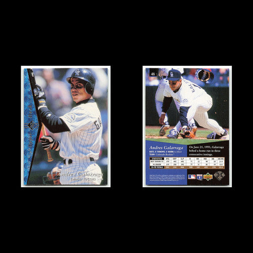 Andres Galarraga #48 1995 Upper Deck SP Colorado Rockies Baseball Card MLB NM