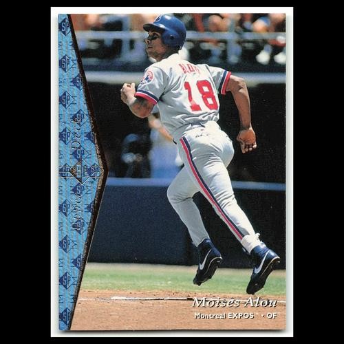 Moises Alou #78 1995 Upper Deck SP Montreal Expos Baseball Card MLB NM