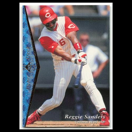 Reggie Sanders #41 1995 Upper Deck SP Cincinnati Reds Baseball Card MLB NM