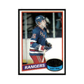 Anders Hedberg 1980 Topps Unscratched #73 New York Rangers Hockey Card EX