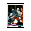 Ron Duguay 1980 Topps Unscratched #37 New York Rangers Hockey Card EX