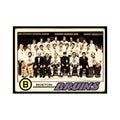 Boston Bruins Team 1977 O Pee Chee #72 Hockey Card EX