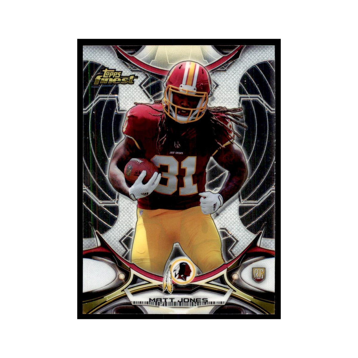 2015 Topps Finest Matt Jones RC Football Cards #98