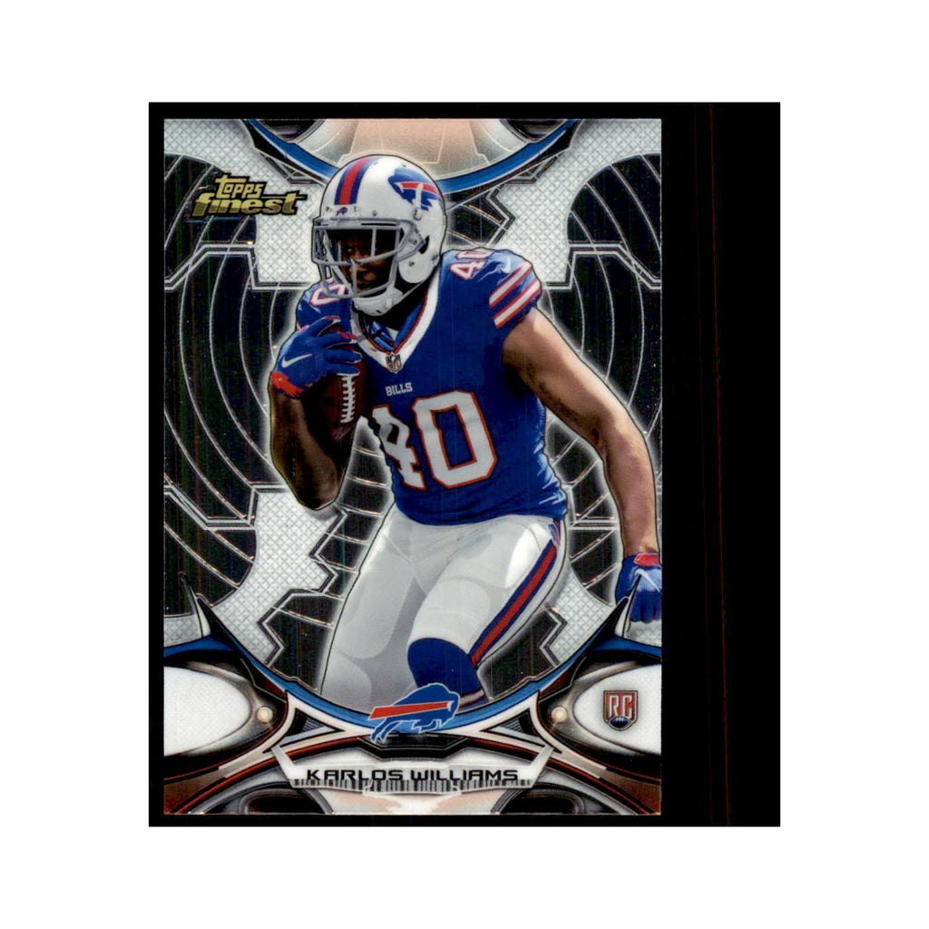 2015 Topps Finest Karlos Williams RC Football Cards #8