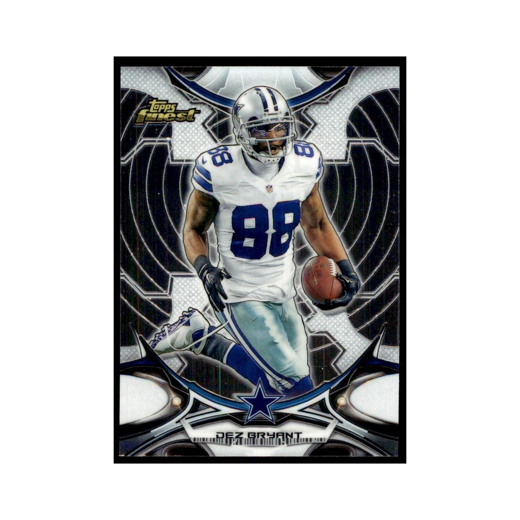 2015 Topps Finest Dez Bryant Football Cards #125