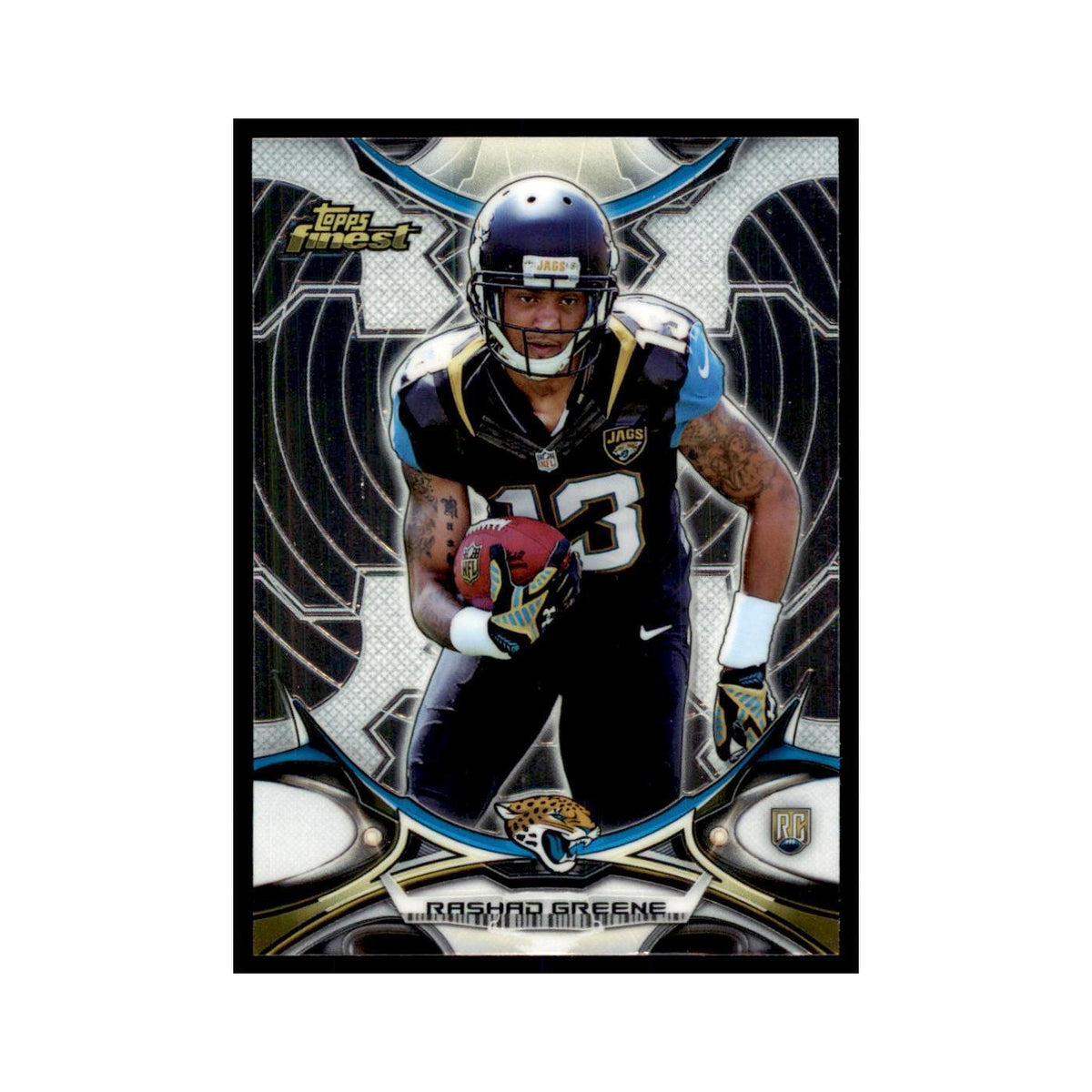 2015 Topps Finest Rashad Greene RC Football Cards #97