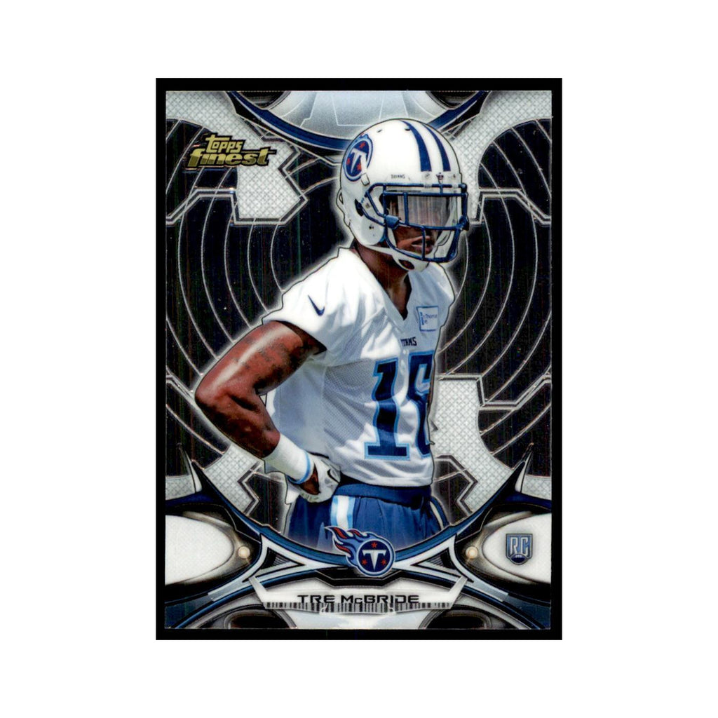 2015 Topps Finest Tre McBride RC Football Cards #118