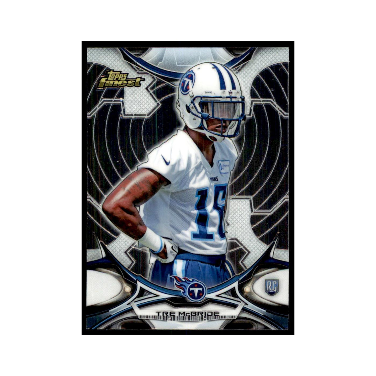2015 Topps Finest Tre McBride RC Football Cards #118