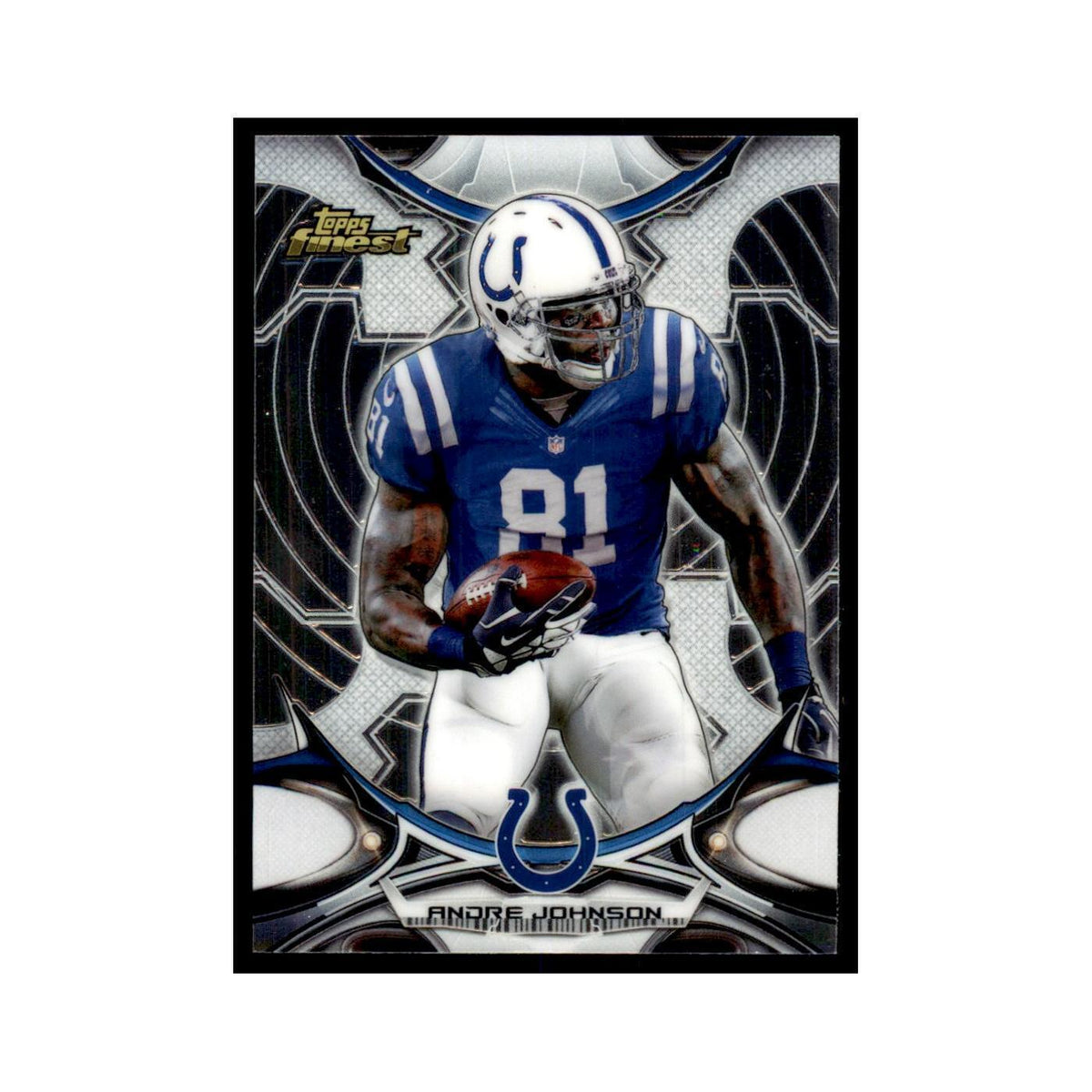 2015 Topps Finest Andre Johnson Football Cards #136