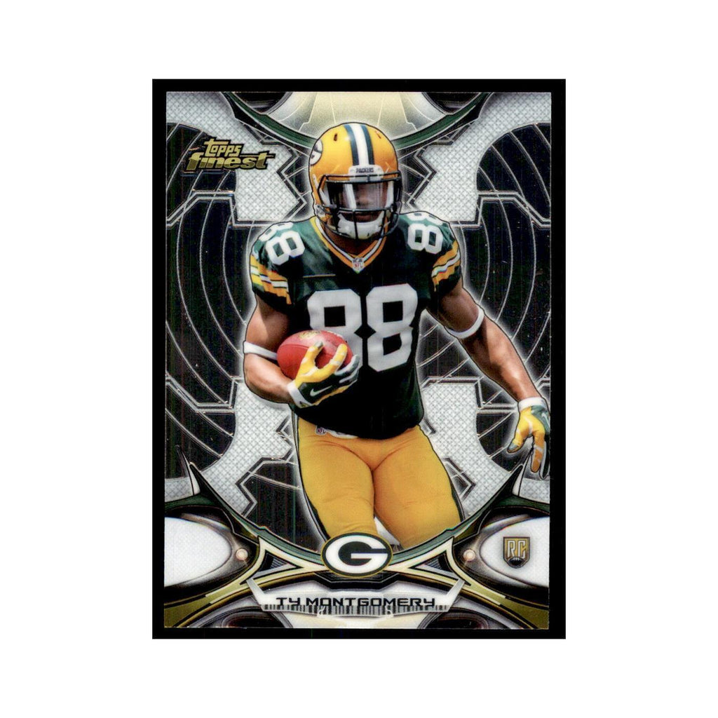 2015 Topps Finest Ty Montgomery RC Football Cards #9