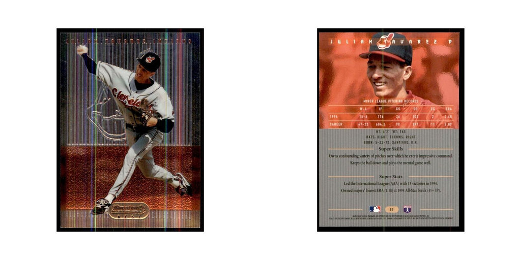 1995 Bowman's Best Julian Tavarez Baseball Cards #87