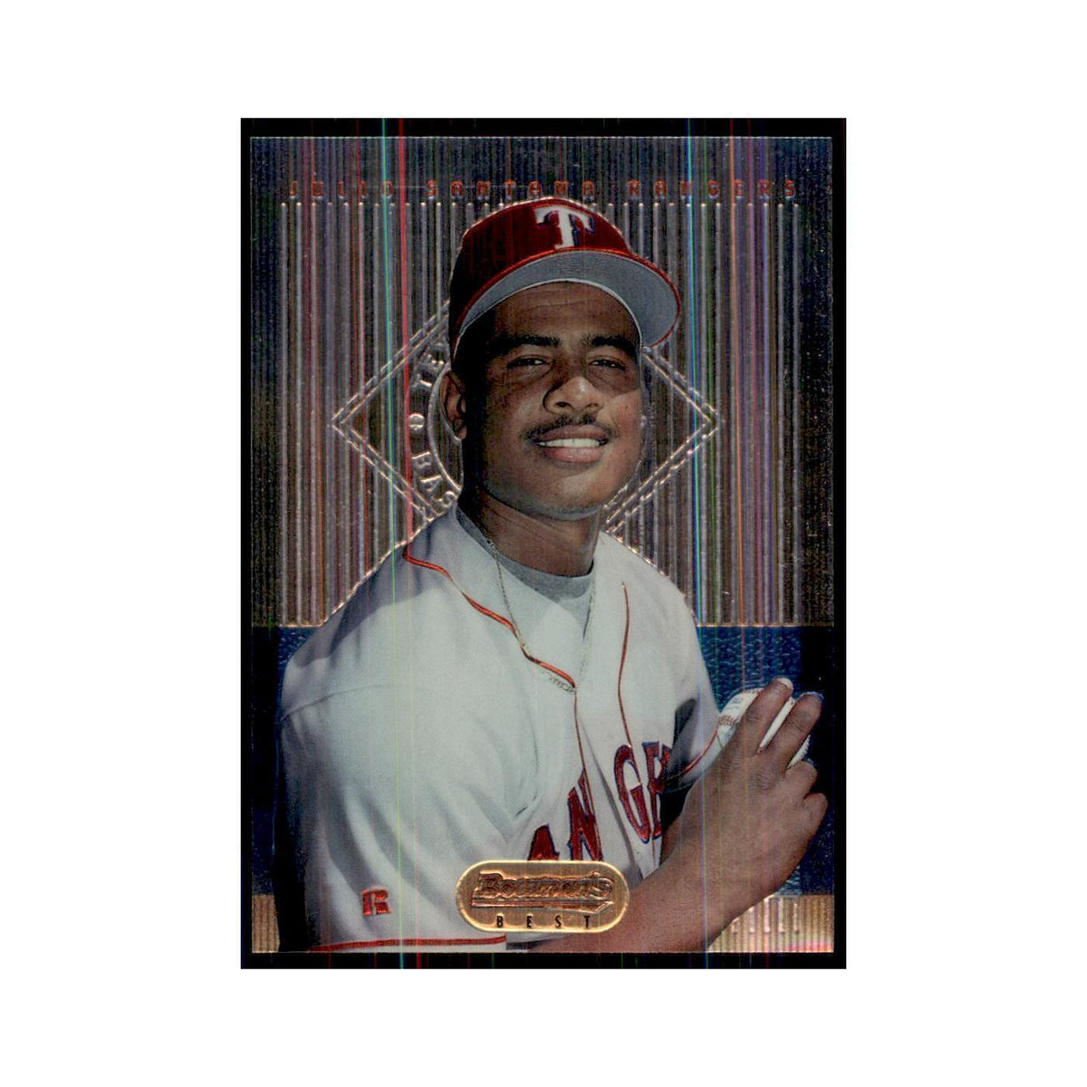 1995 Bowman's Best Julio Santana Baseball Cards #26