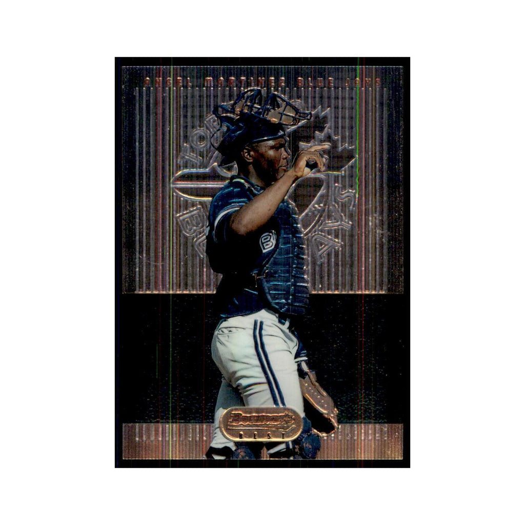 1995 Bowman's Best Angel Martinez Baseball Cards #81