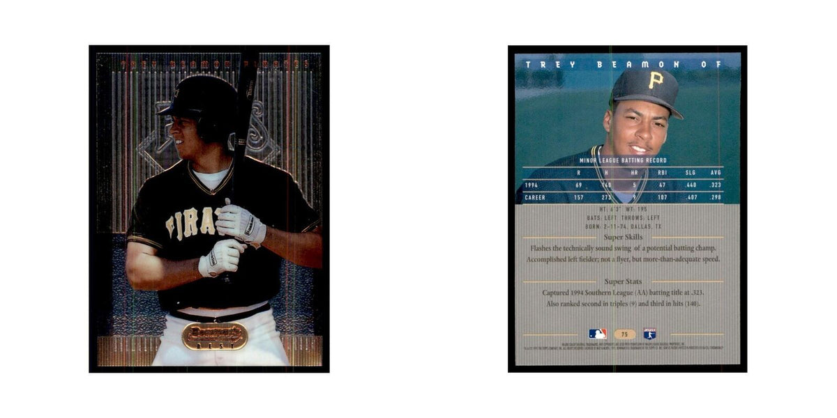 1995 Bowman's Best Trey Beamon Baseball Cards #75