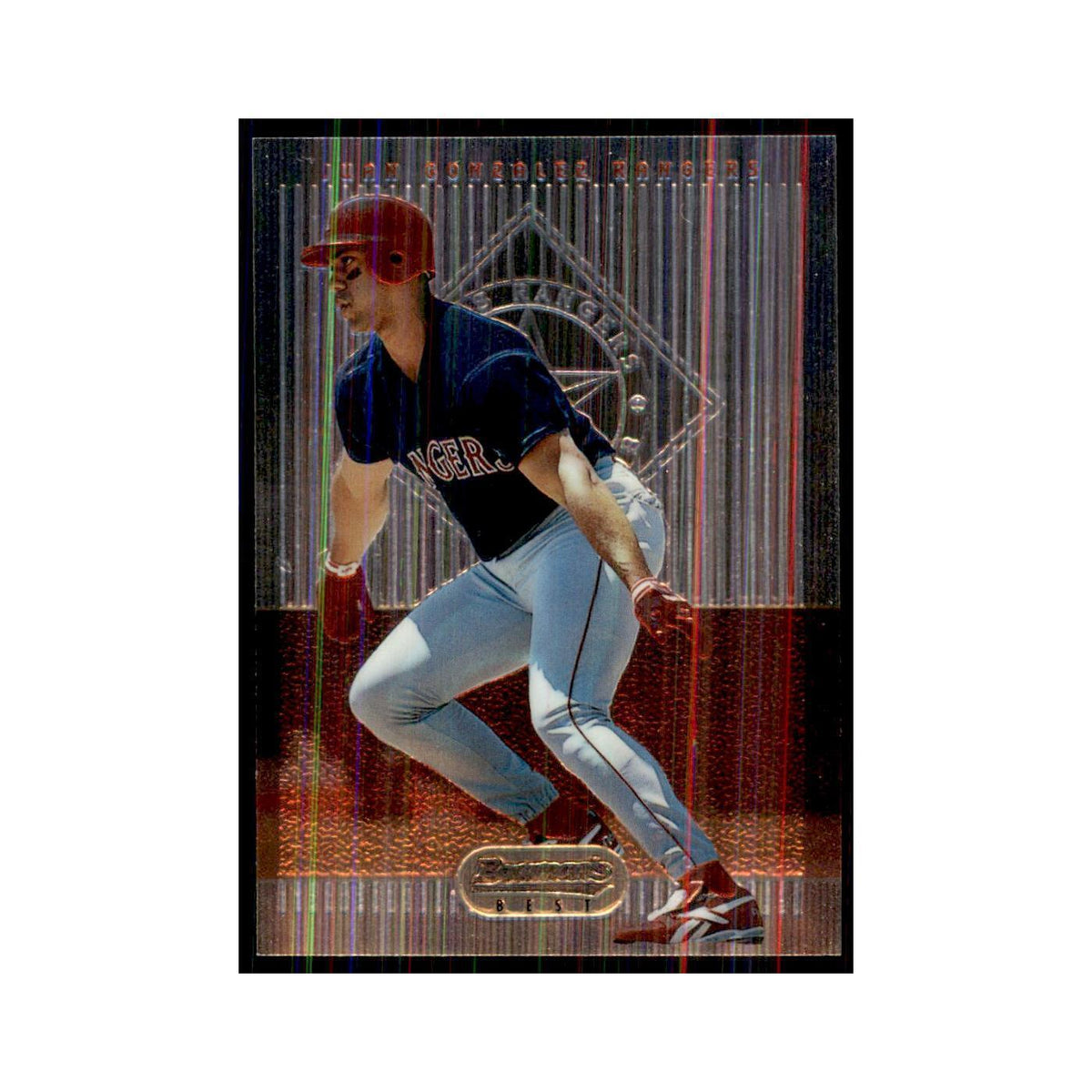 1995 Bowman's Best Juan Gonzalez Baseball Cards #30
