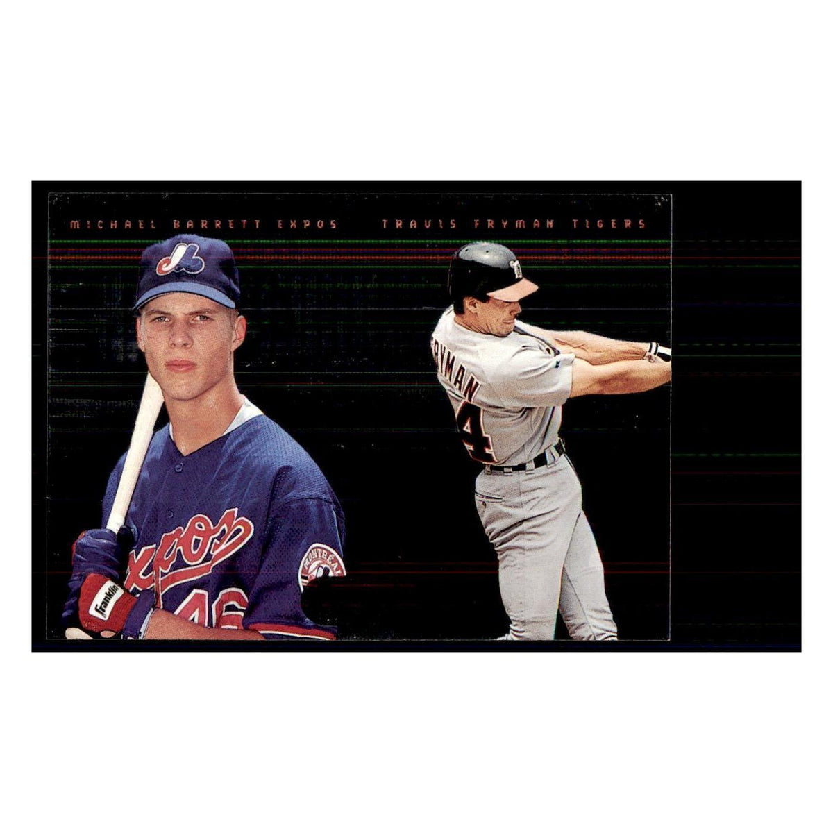 1995 Bowman's Best Michael Barrett/Travis Fryman Baseball Cards #7