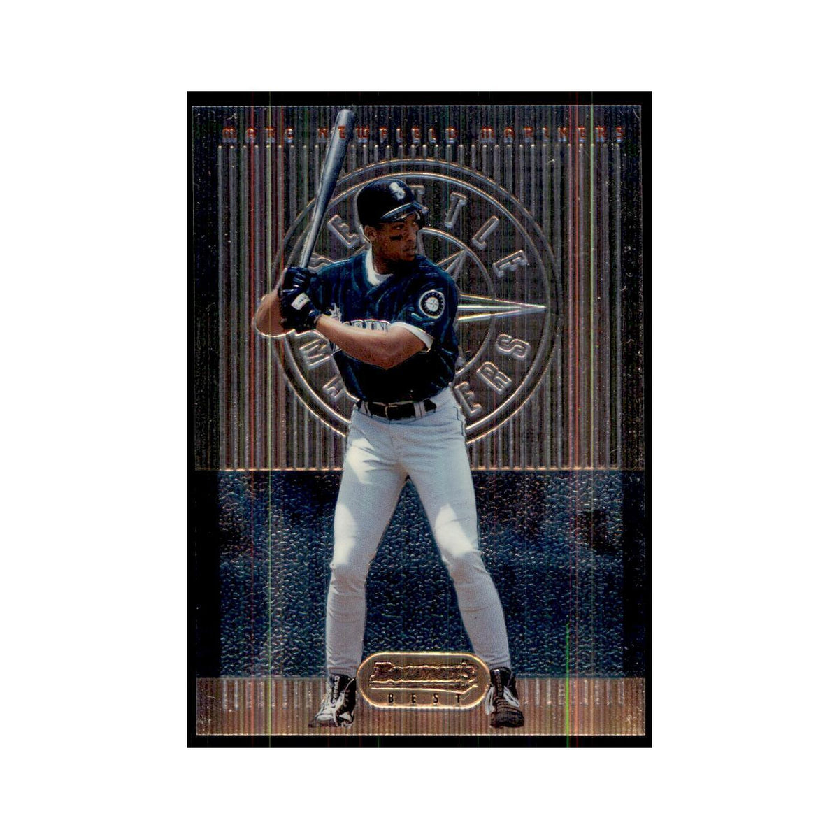 1995 Bowman's Best Marc Newfield Baseball Cards #80