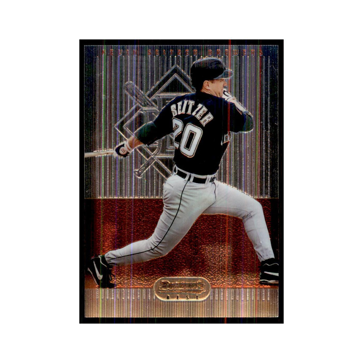 1995 Bowman's Best Kevin Seitzer Baseball Cards #67