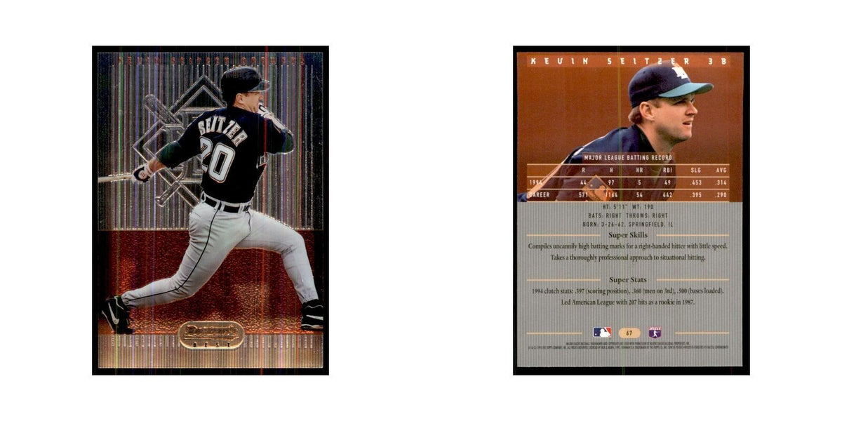 1995 Bowman's Best Kevin Seitzer Baseball Cards #67