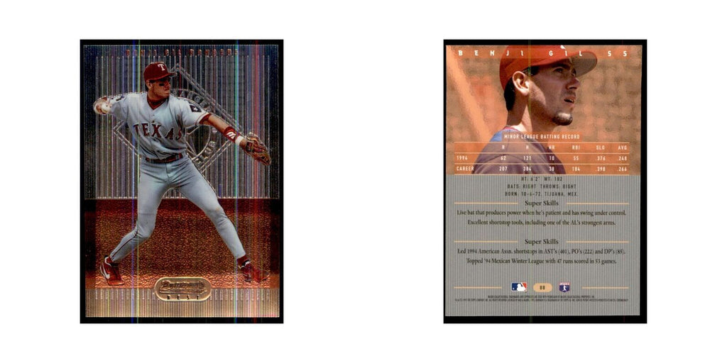 1995 Bowman's Best Benji Gil Baseball Cards #88