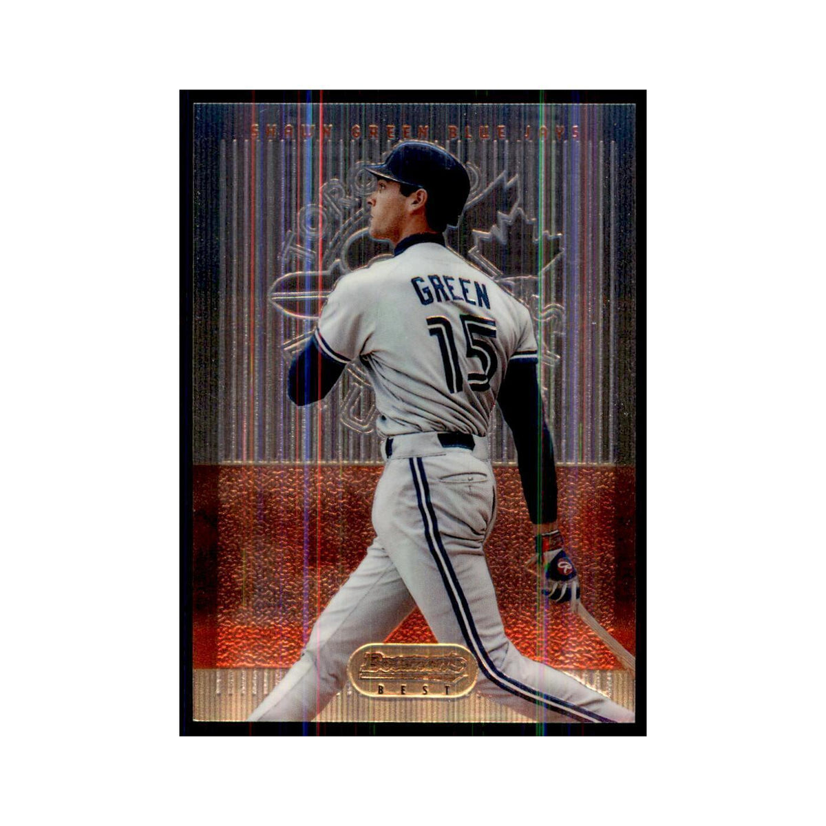 1995 Bowman's Best Shawn Green Baseball Cards #75