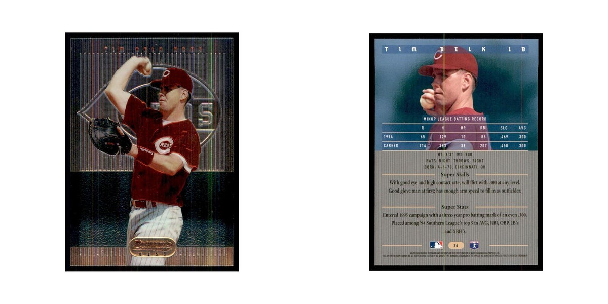 1995 Bowman's Best Tim Belk Baseball Cards #36