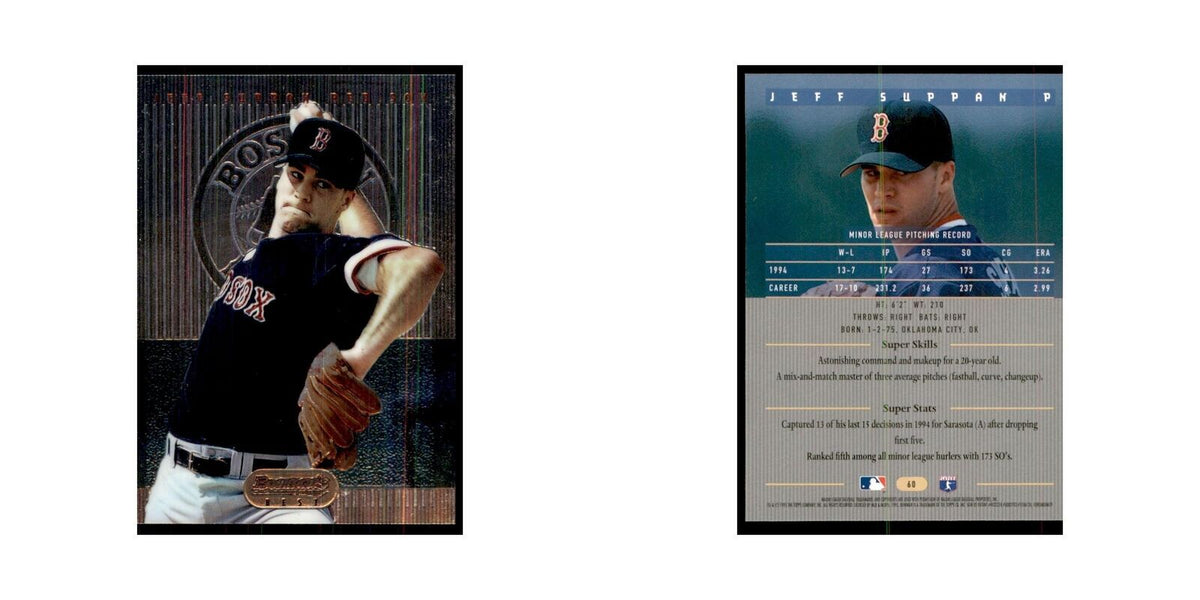1995 Bowman's Best Jeff Suppan Baseball Cards #60