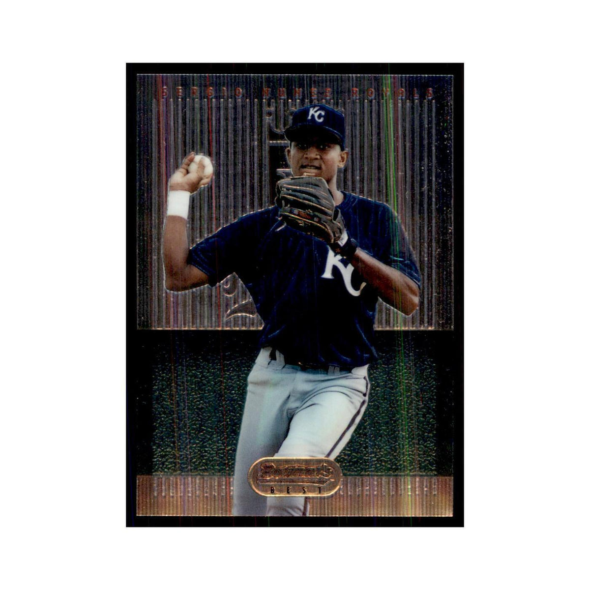 1995 Bowman's Best Sergio Nunez Baseball Cards #35