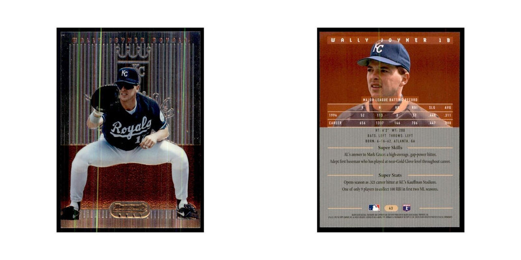 1995 Bowman's Best Wally Joyner Baseball Cards #43