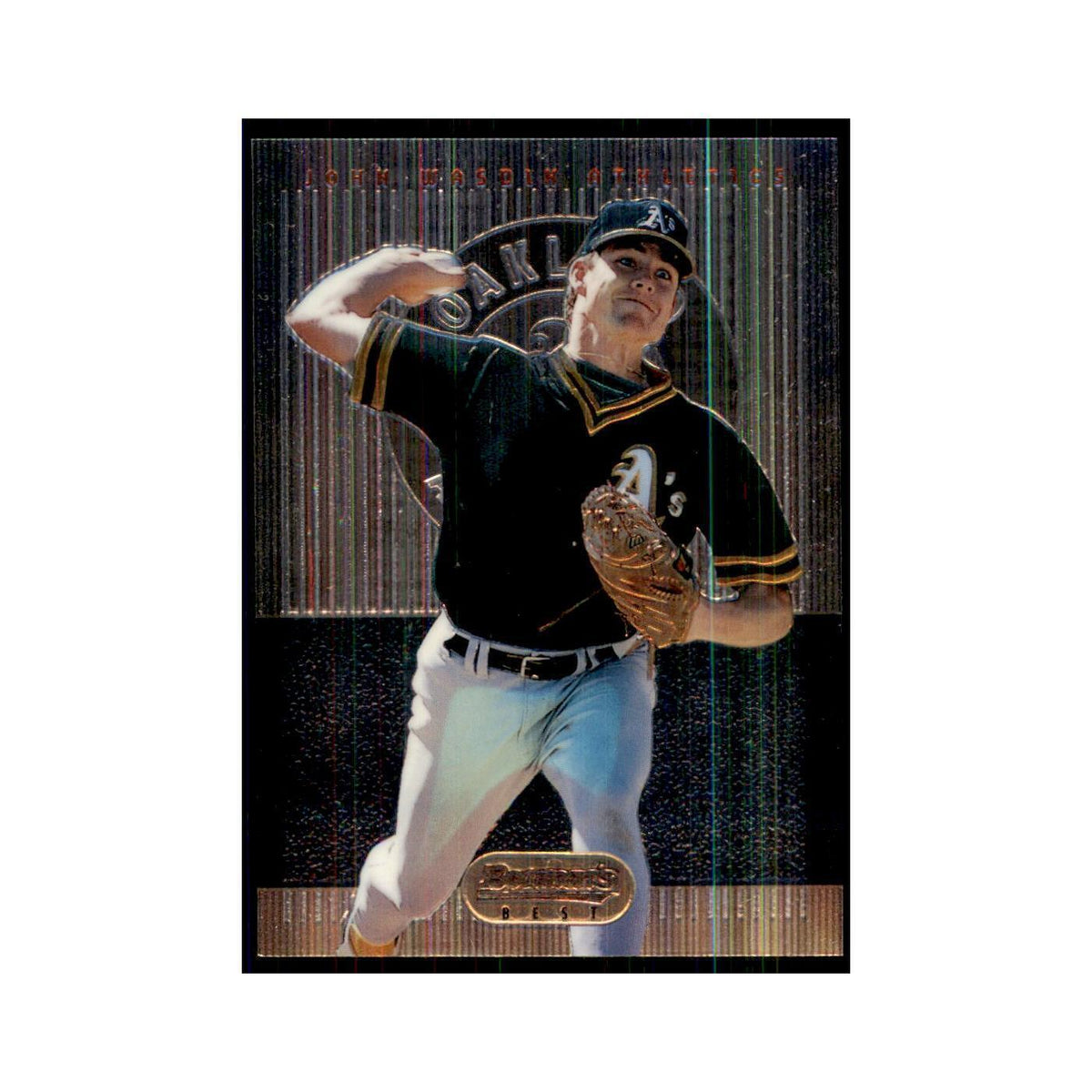 1995 Bowman's Best John Wasdin Baseball Cards #14