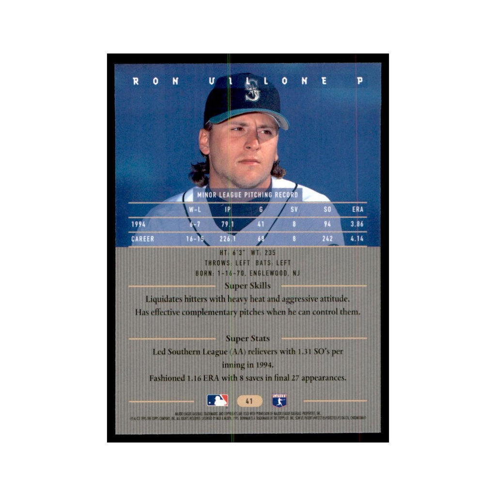 1995 Bowman's Best Ron Villone Baseball Cards #41
