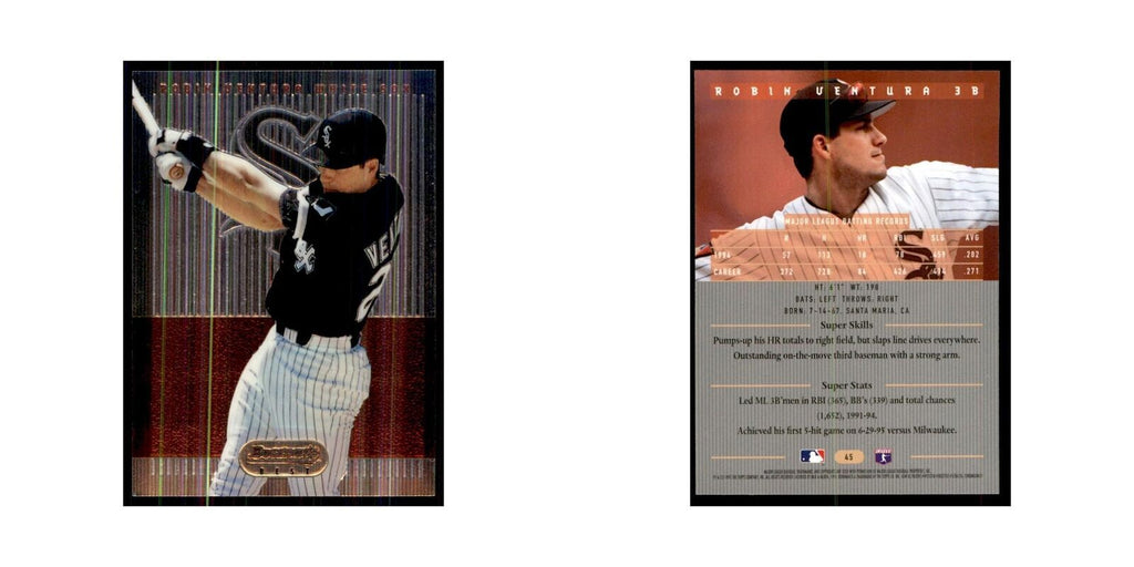 1995 Bowman's Best Robin Ventura Baseball Cards #45