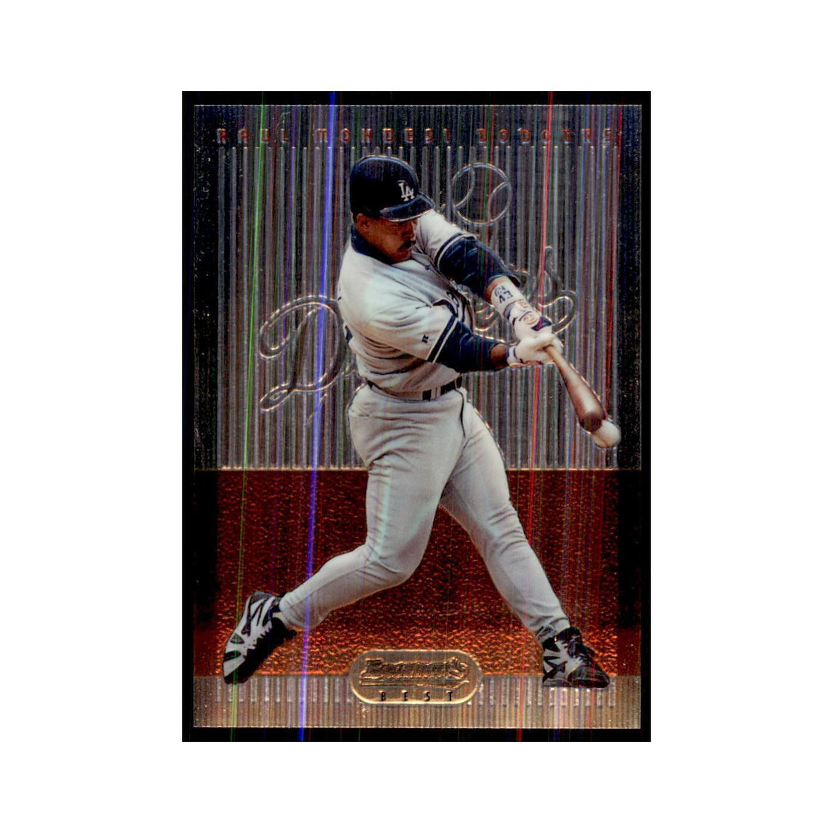 1995 Bowman's Best Raul Mondesi Baseball Cards #53