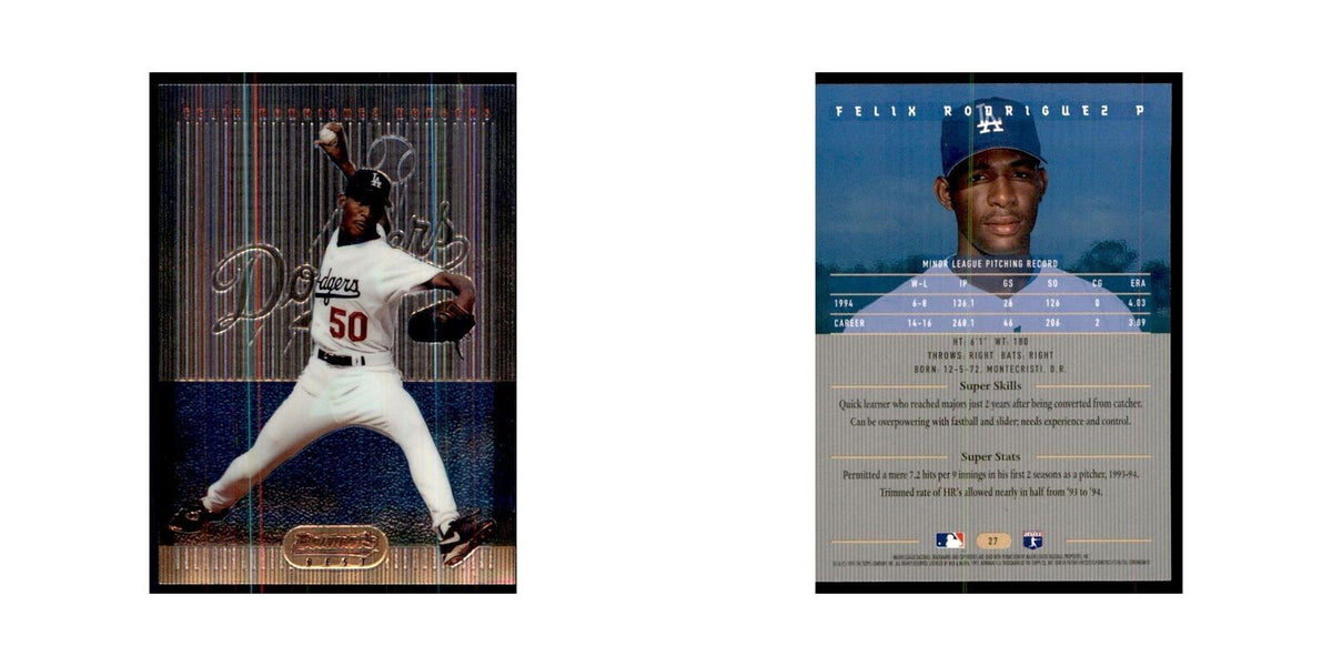 1995 Bowman's Best Felix Rodriguez Baseball Cards #27