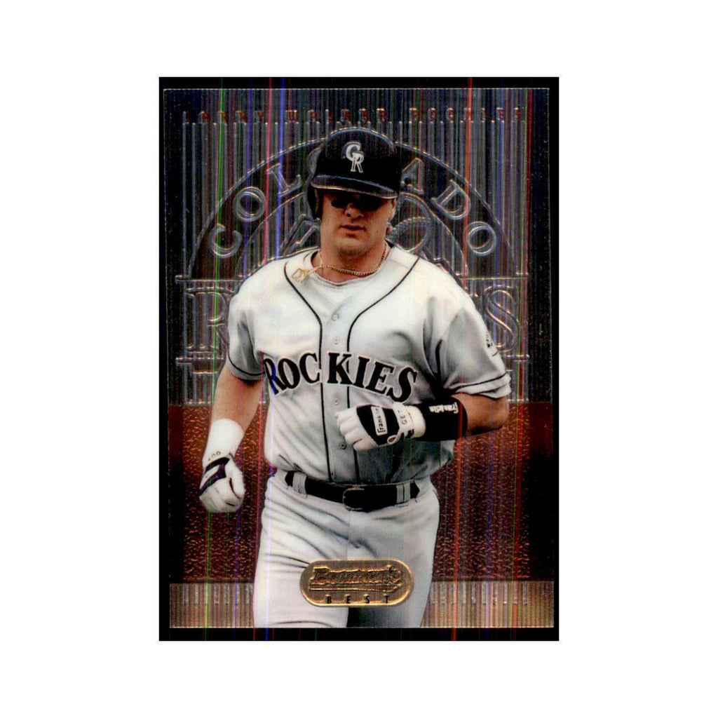 1995 Bowman's Best Larry Walker Baseball Cards #63