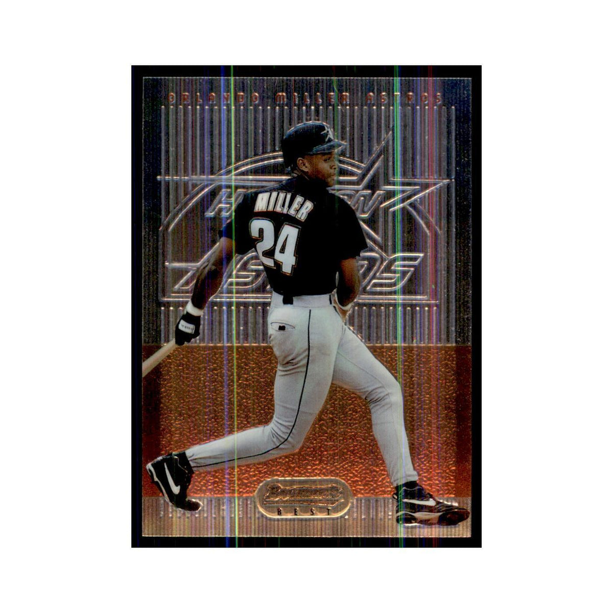 1995 Bowman's Best Orlando Miller Baseball Cards #84