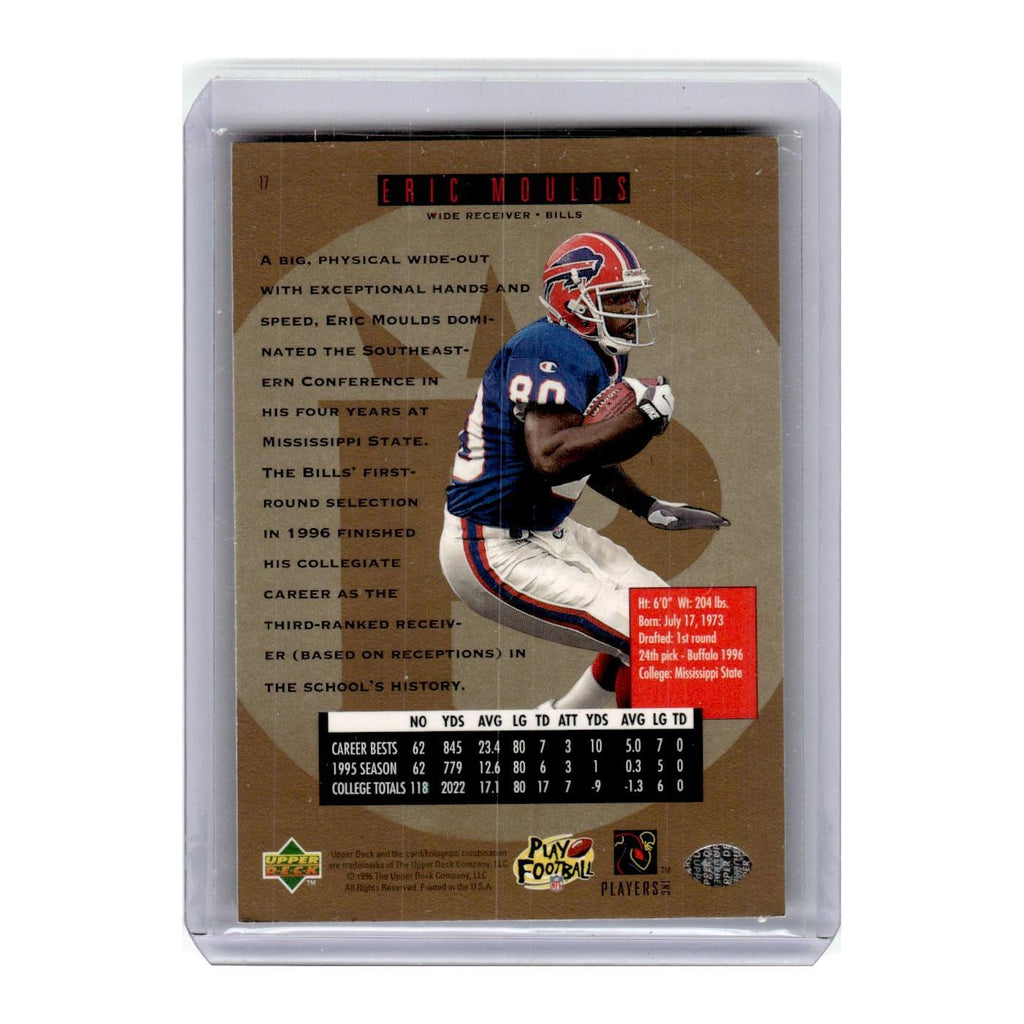 1996 SP Premier Prospects Eric Moulds RC Bills #17