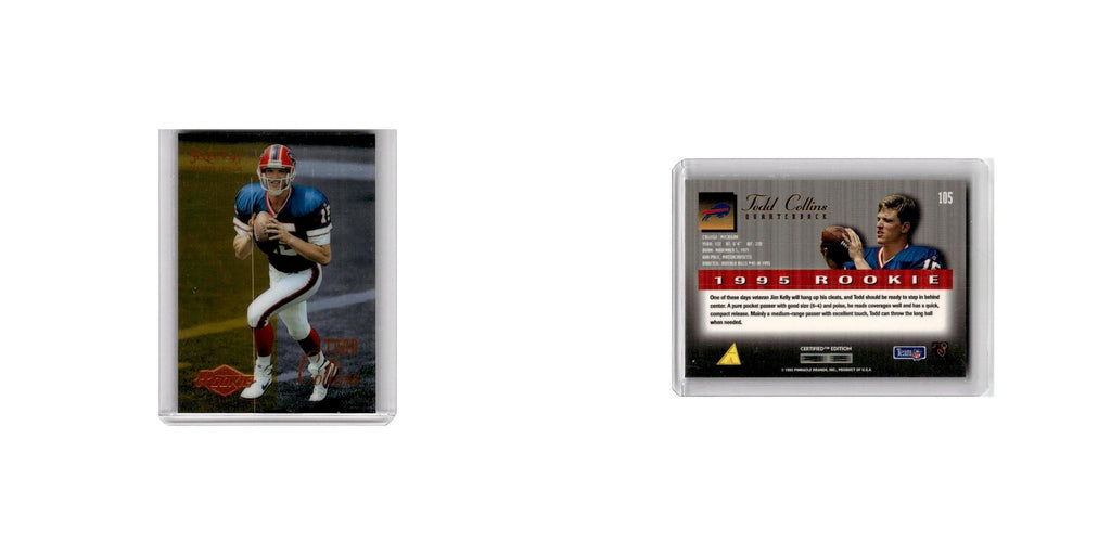1995 Select Certified Todd Collins RC #105