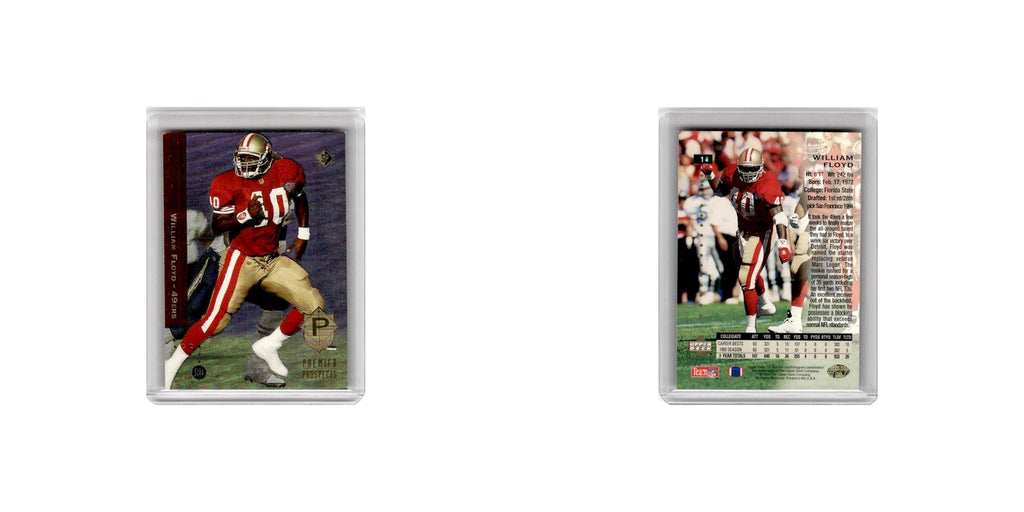 1994 SP Premier Prospects William Floyd RC 49ers #14