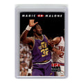 1992 SkyBox USA Magic on Malone Jazz #106