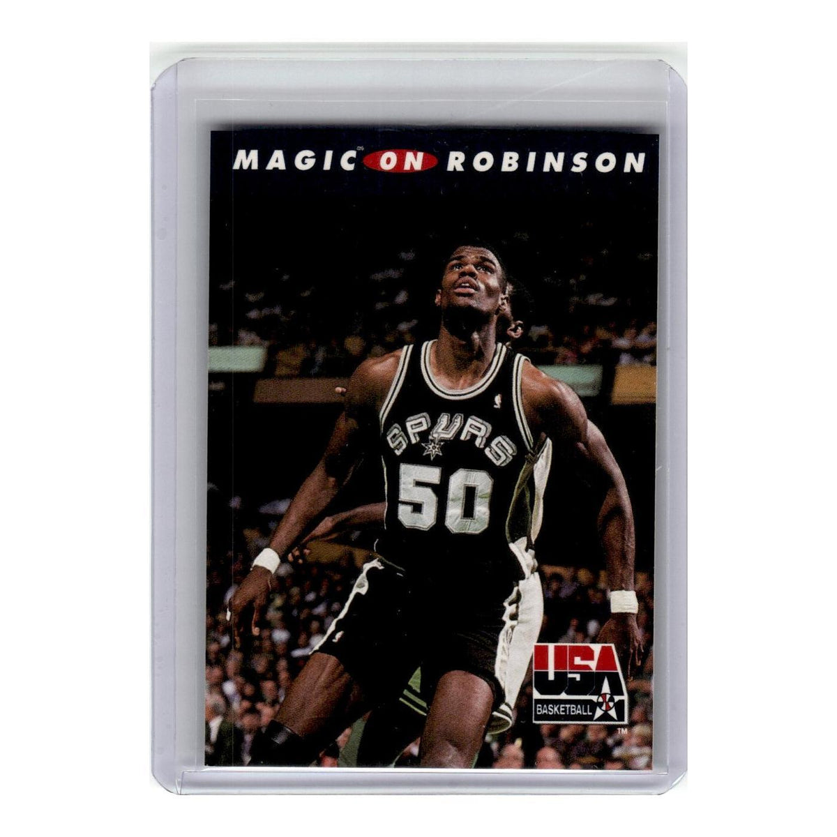 1992 SkyBox USA Magic on Robinson Spurs #109