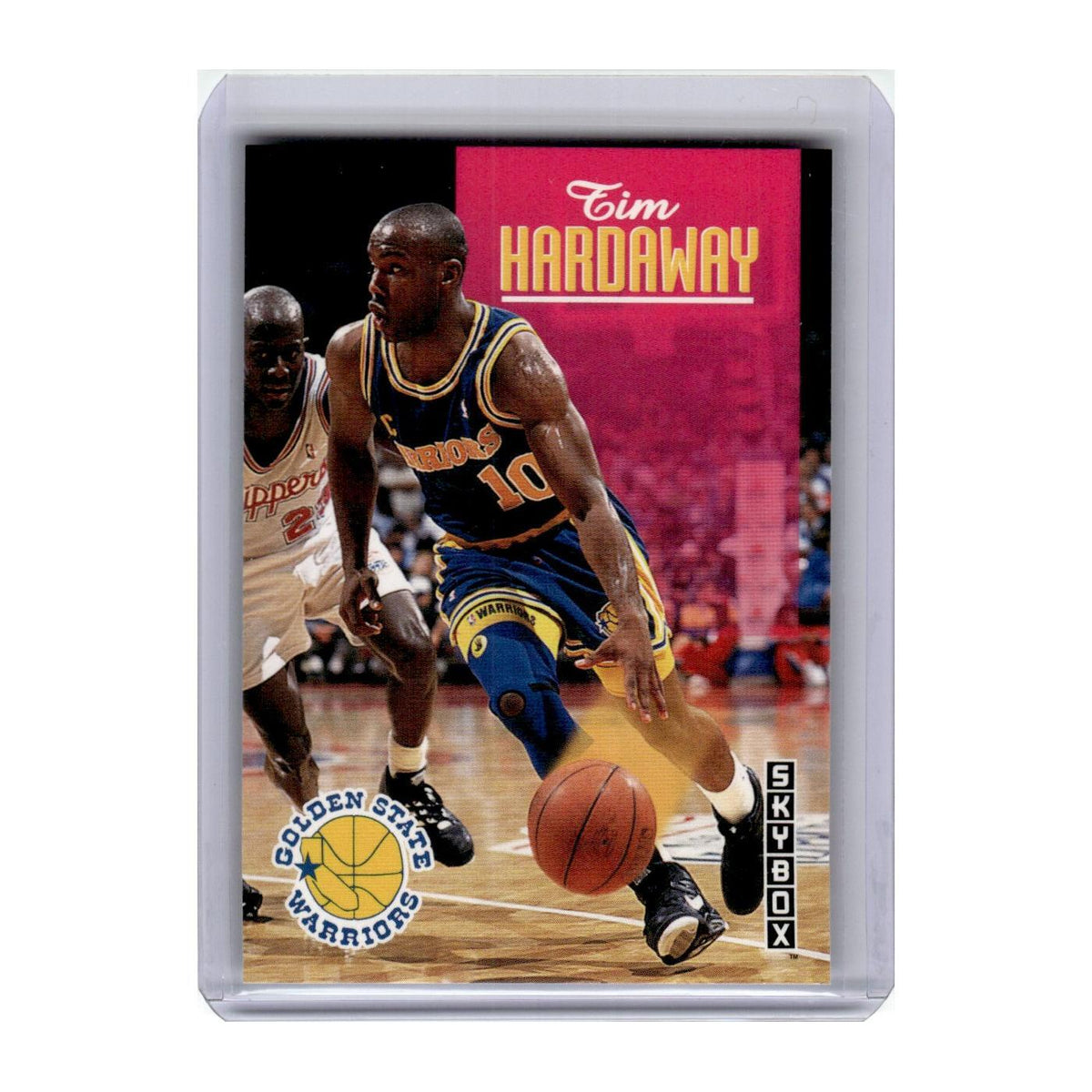 1992 SkyBox Tim Hardaway Golden State Warriors #79