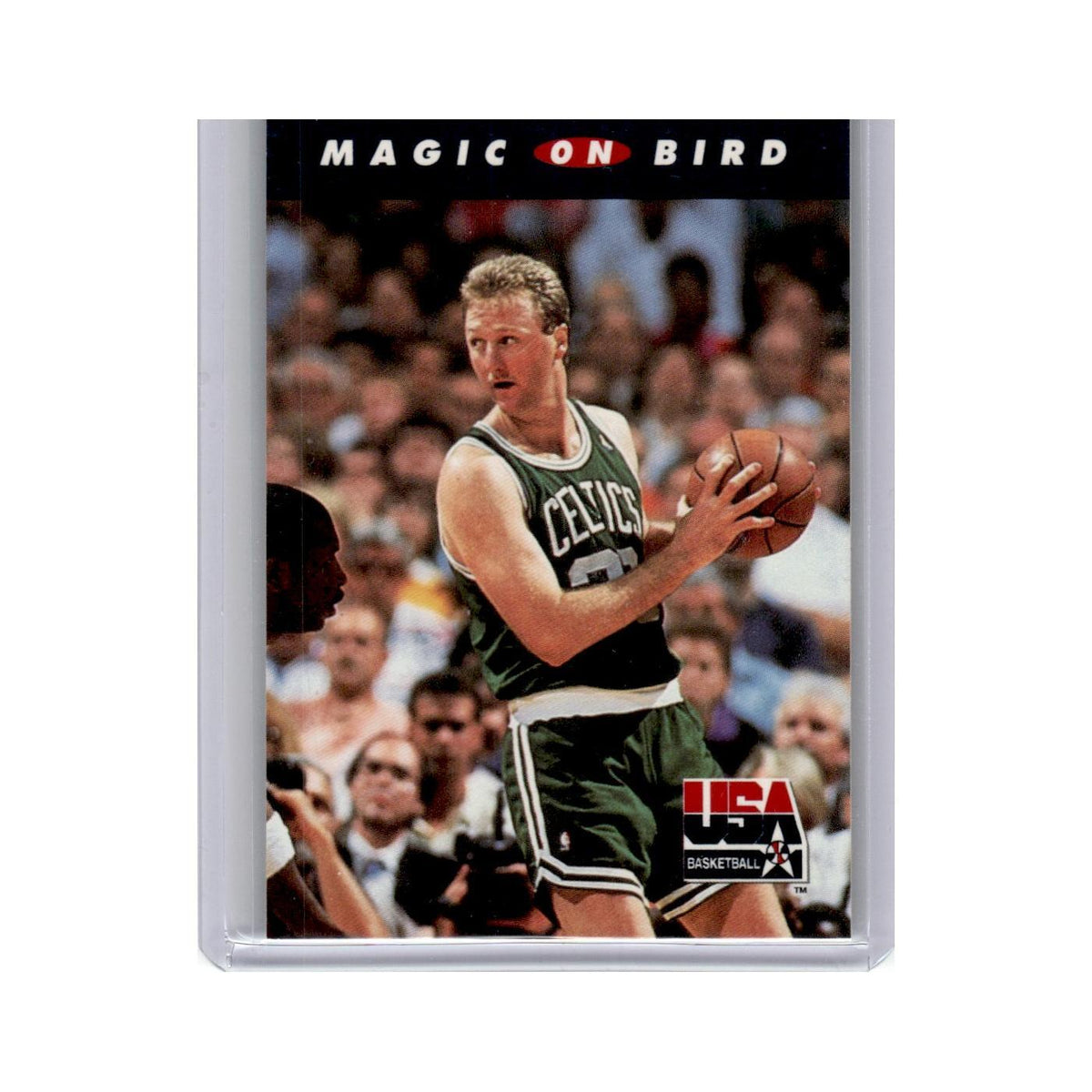 1992 SkyBox USA Magic on Bird Celtics #102