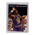 1992 SkyBox USA Magic on Malone Jazz #106