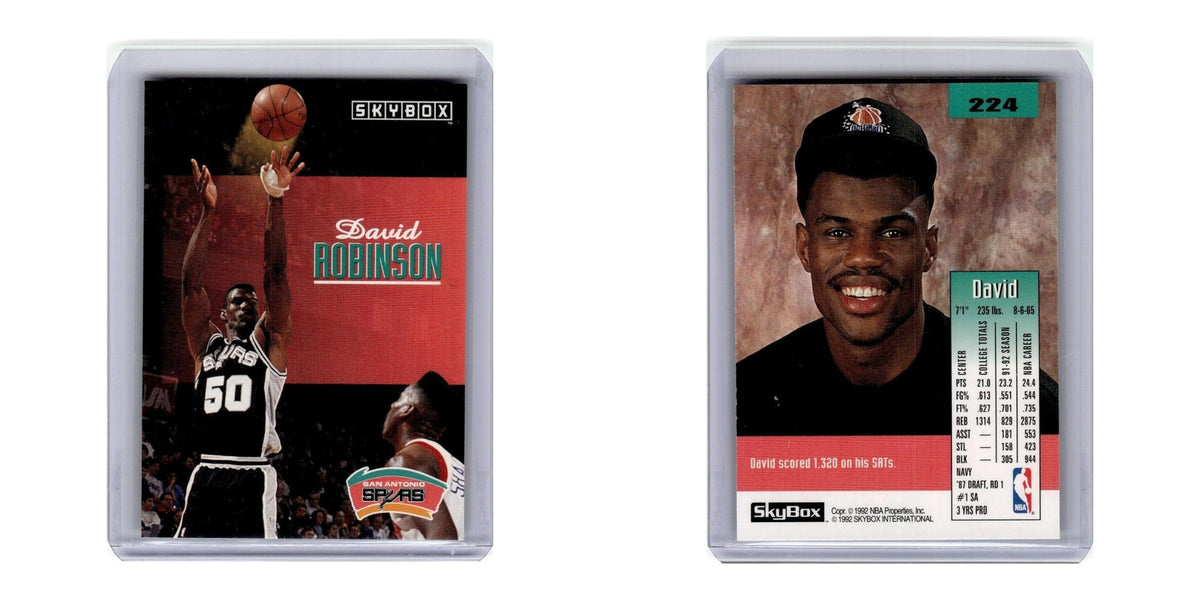 1992 SkyBox David Robinson Spurs #224