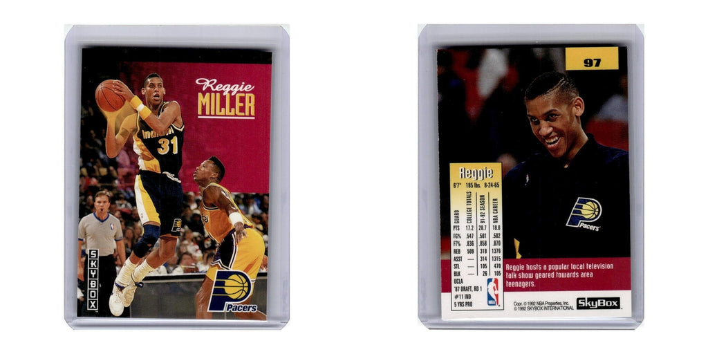 1992 SkyBox Reggie Miller Pacers #97