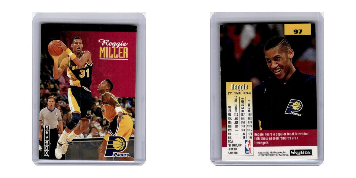 1992 SkyBox Reggie Miller Pacers #97