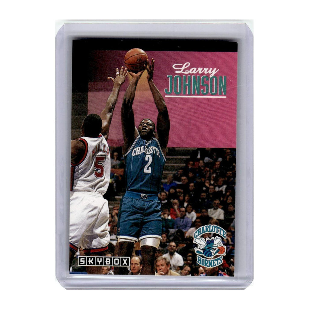 1992 SkyBox Larry Johnson Hornets #25