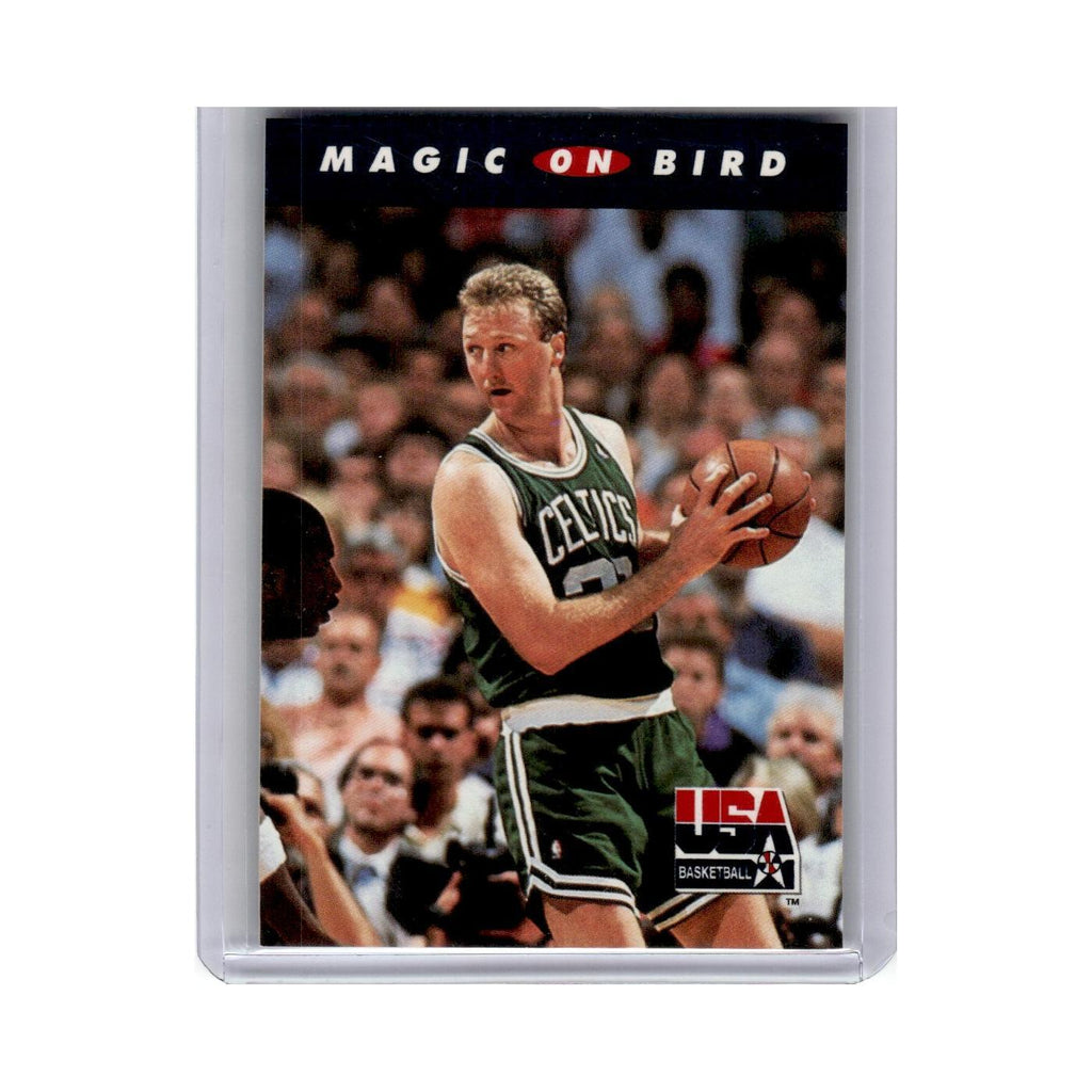 1992 SkyBox USA Magic on Bird Celtics #102