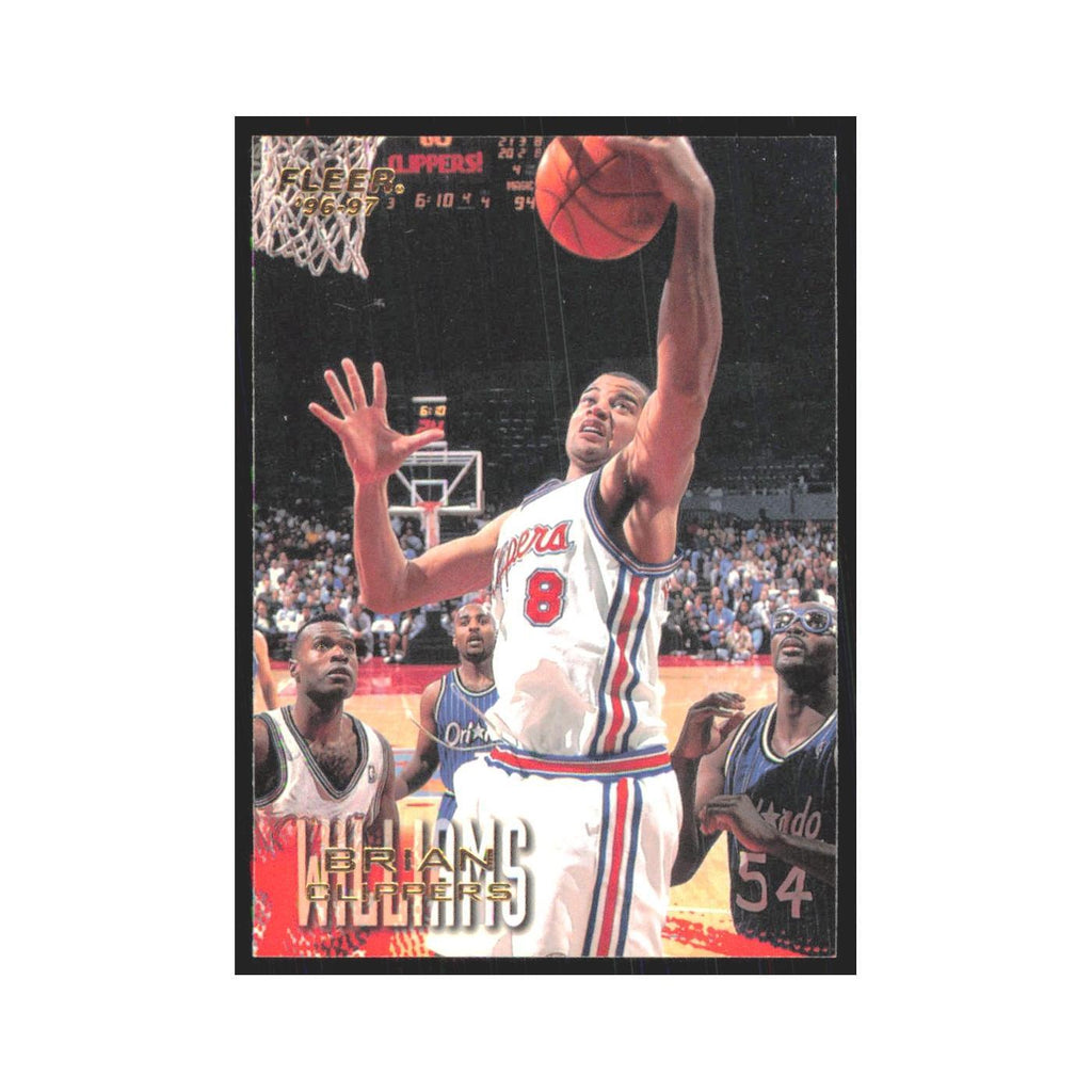 1996 Fleer Brian Williams Clippers #51